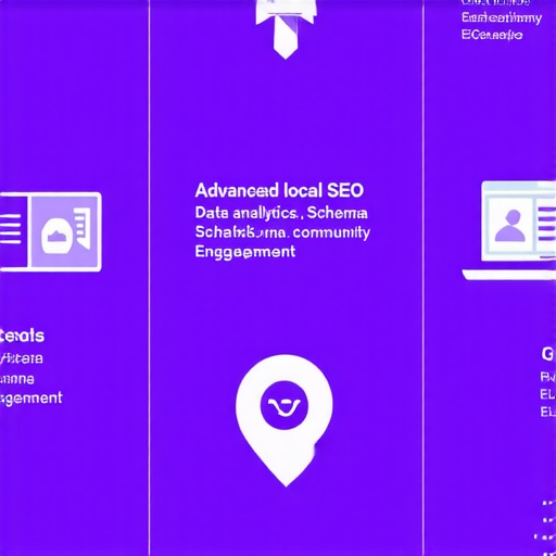 Advanced Local SEO Strategies Infographic Infographic illustrating comprehensive strategies for long-term Google Map Pack dominance.
