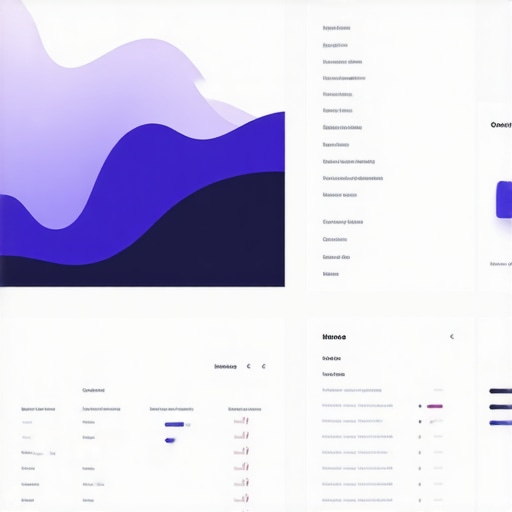 A digital dashboard displaying analytics for local SEO and AI insights