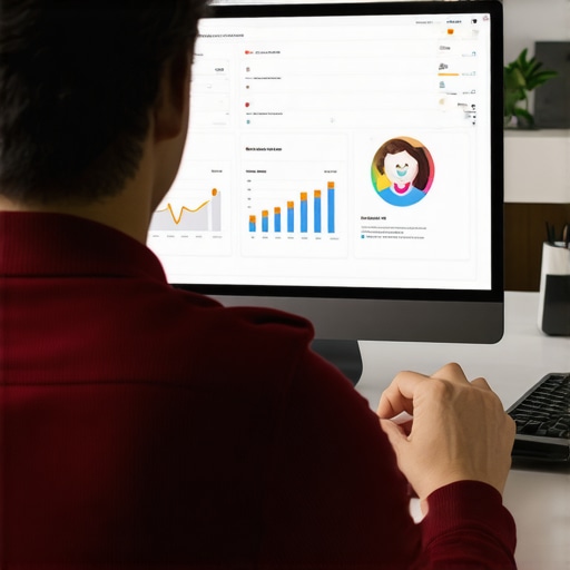 Advanced Local SEO Strategies for 2025 Digital marketer analyzing local SEO and Google Profile data.