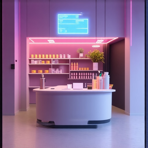 Futuristic virtual business tour using AR and AI interfaces