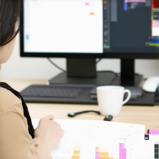 Person editing website code for schema markup to improve local SEO visibility.