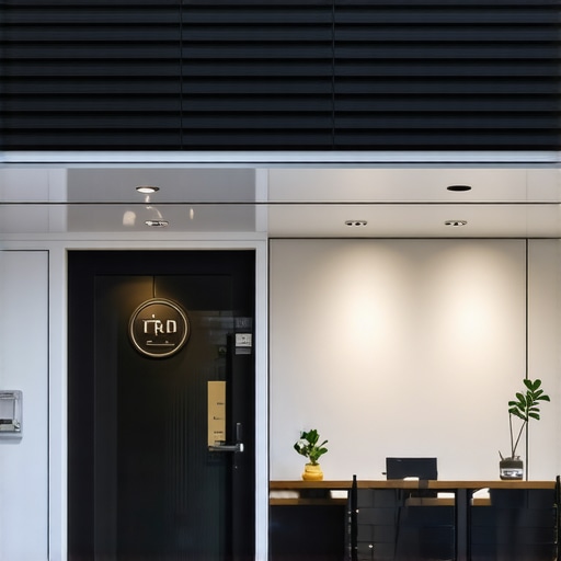 Optimized Google Business Profile Image Business storefront with branding and lighting