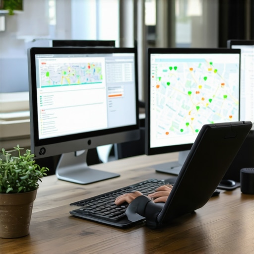 Effective Local SEO Maintenance Workflow Business owner monitoring SEO tools to sustain Google profile rankings